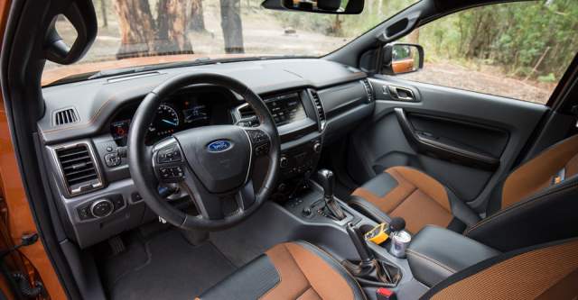 2017 Ford Ranger Wildtrak interior