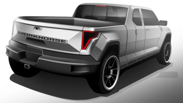 Workhorse W15 Pickup Concept rear