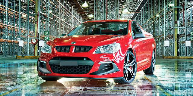 2017 Vauxhall Maloo - front