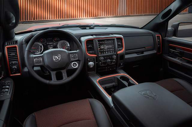 2018 RAM 1500 Copper Sport - interior