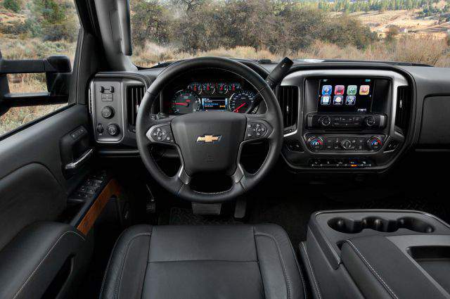 2018 Chevy Silverado SS - interior