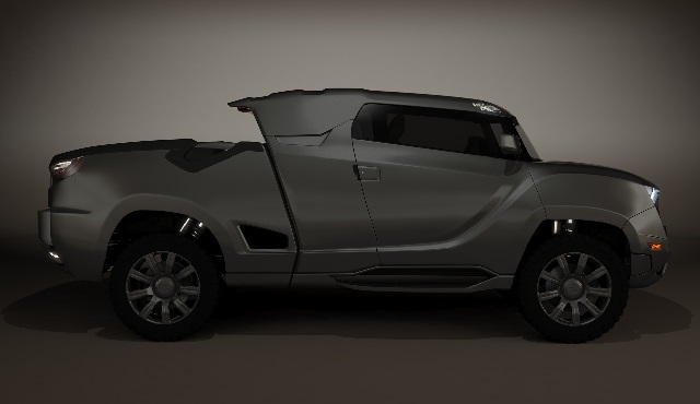 Infiniti Pickup Truck Concept Prototype