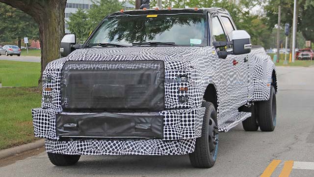 2020 Ford Super Duty spied