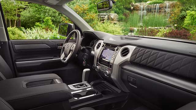 2020 Toyota Tundra Diesel interior