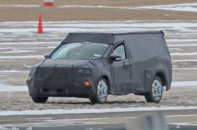 2021 Ford Courier spied