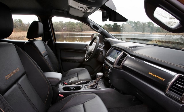 2020 Ford Ranger Wildtrak interior