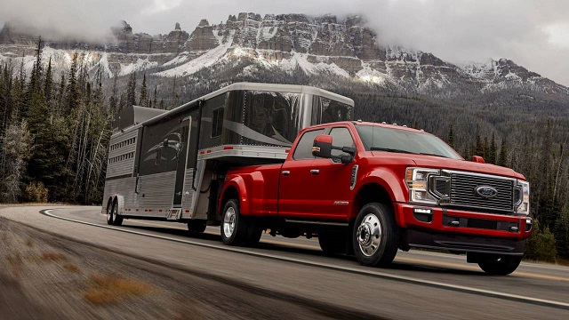2021 Ford F-350 towing capacity