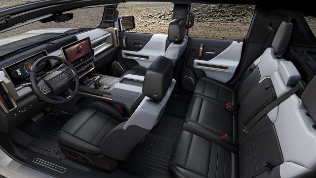 2023 GMC Hummer interior