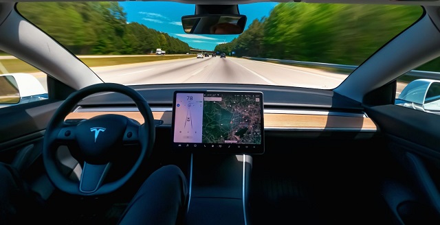 2023 Tesla Cybertruck interior
